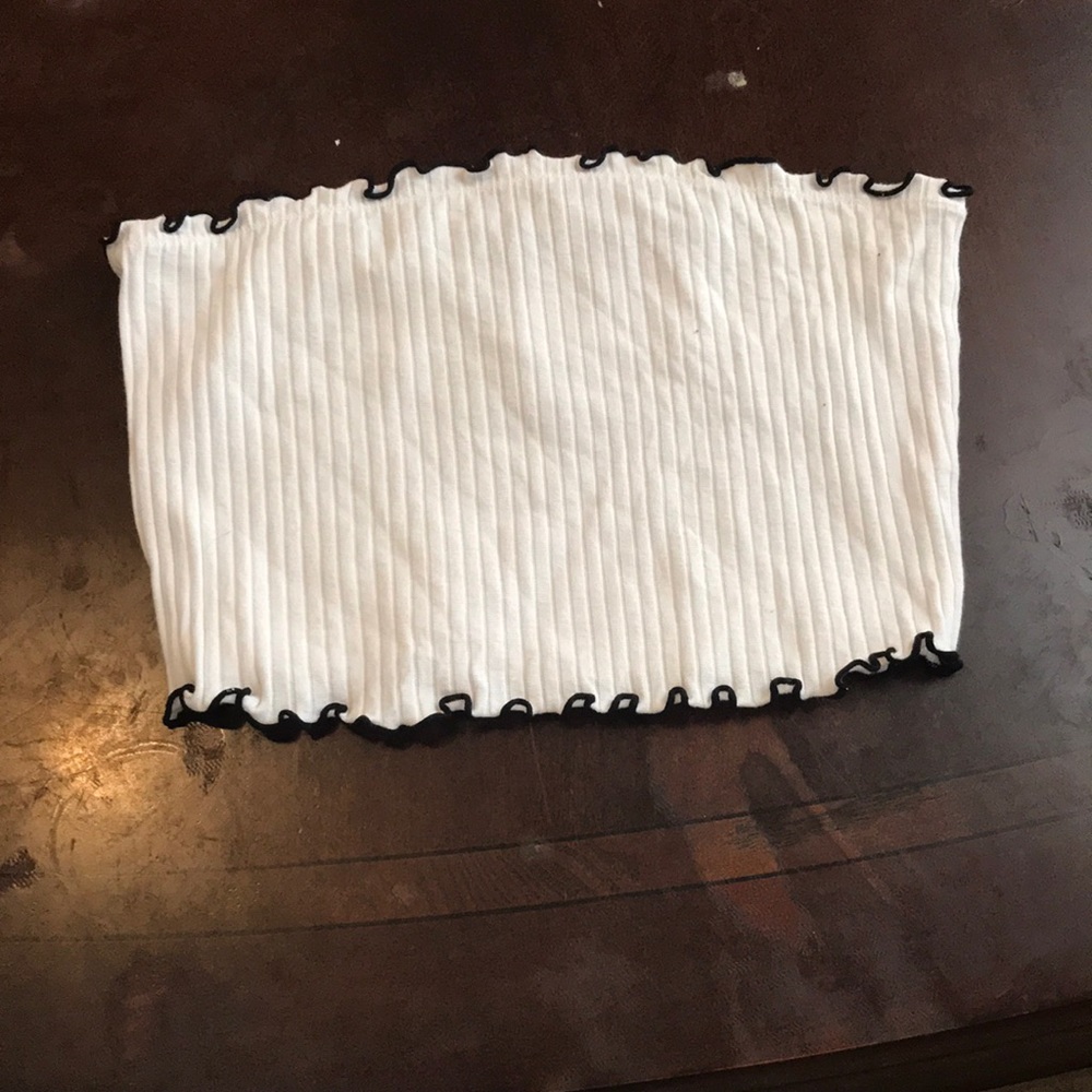 White tube top
